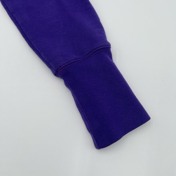 Nike Sportswear Hoodie Womens Medium Purple Swoosh Full Zip Hooded Sweatshirt - Picture 9 of 9